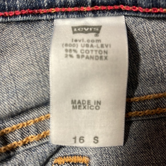 Levi’s Relaxed Boot Cut 550 Denim Jeans 16S - Picture 9 of 10